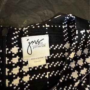 JMS Black and White dress